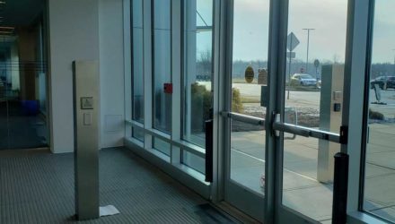 Handicap Door Installation in Medical Building